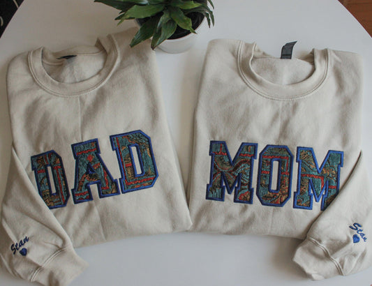 Custom Dad Sweatshirt or Hoodie with Kids Names