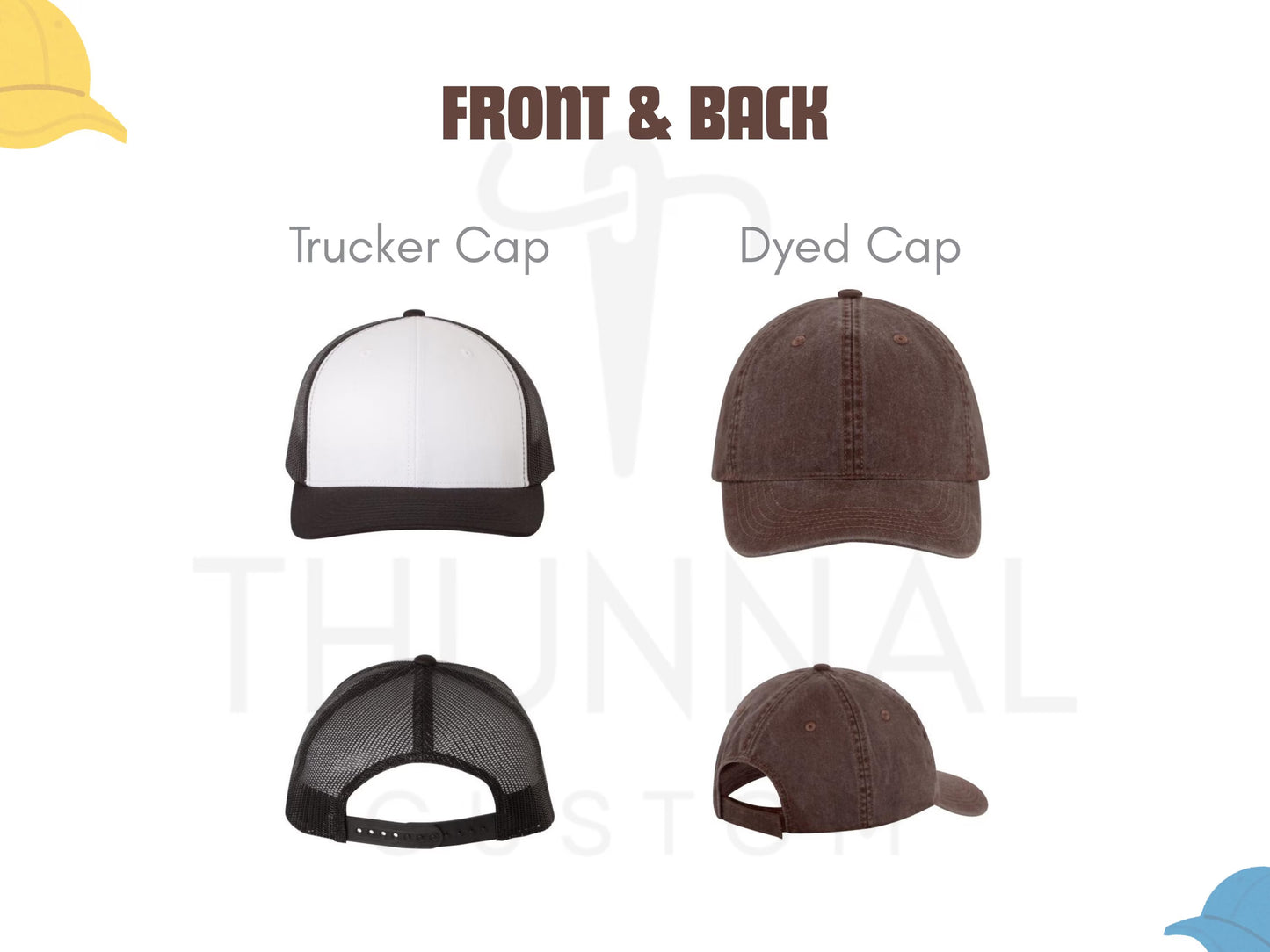 Personalized Dad Hat – Custom Embroidered Baseball Cap