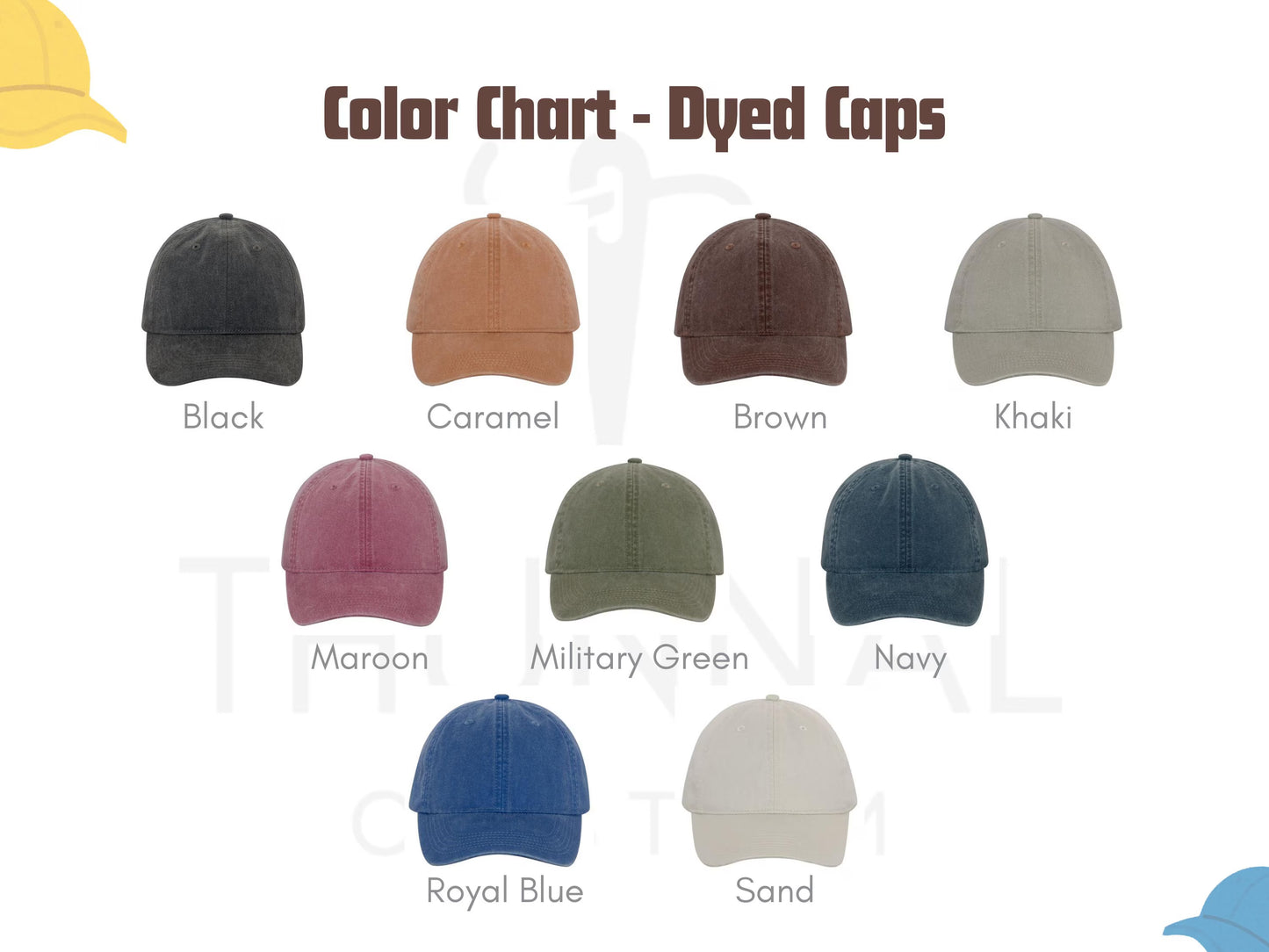 Personalized Dad Hat – Custom Embroidered Baseball Cap