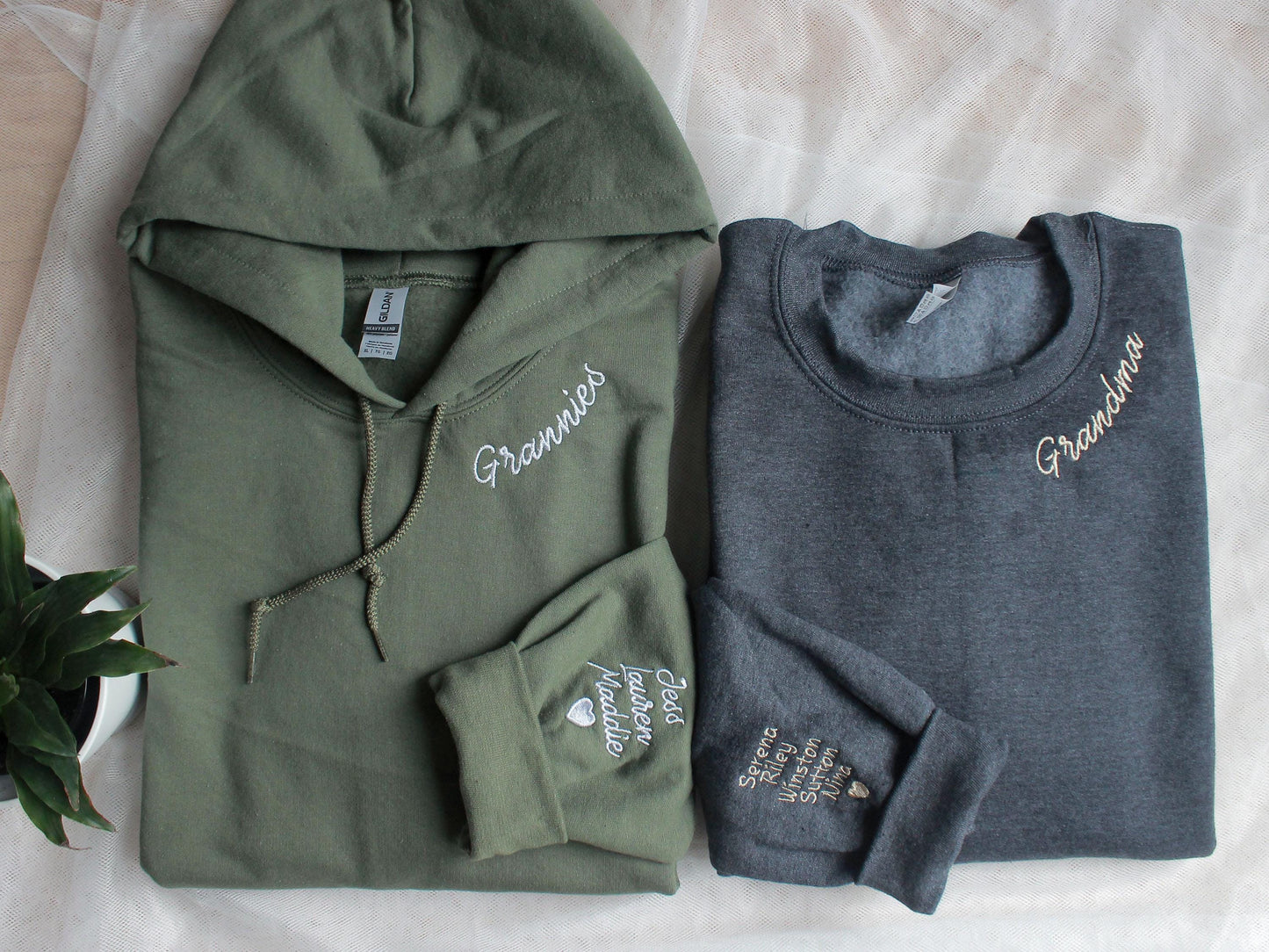 Grandparent Sweatshirt or Hoodie with Grandkid's Names