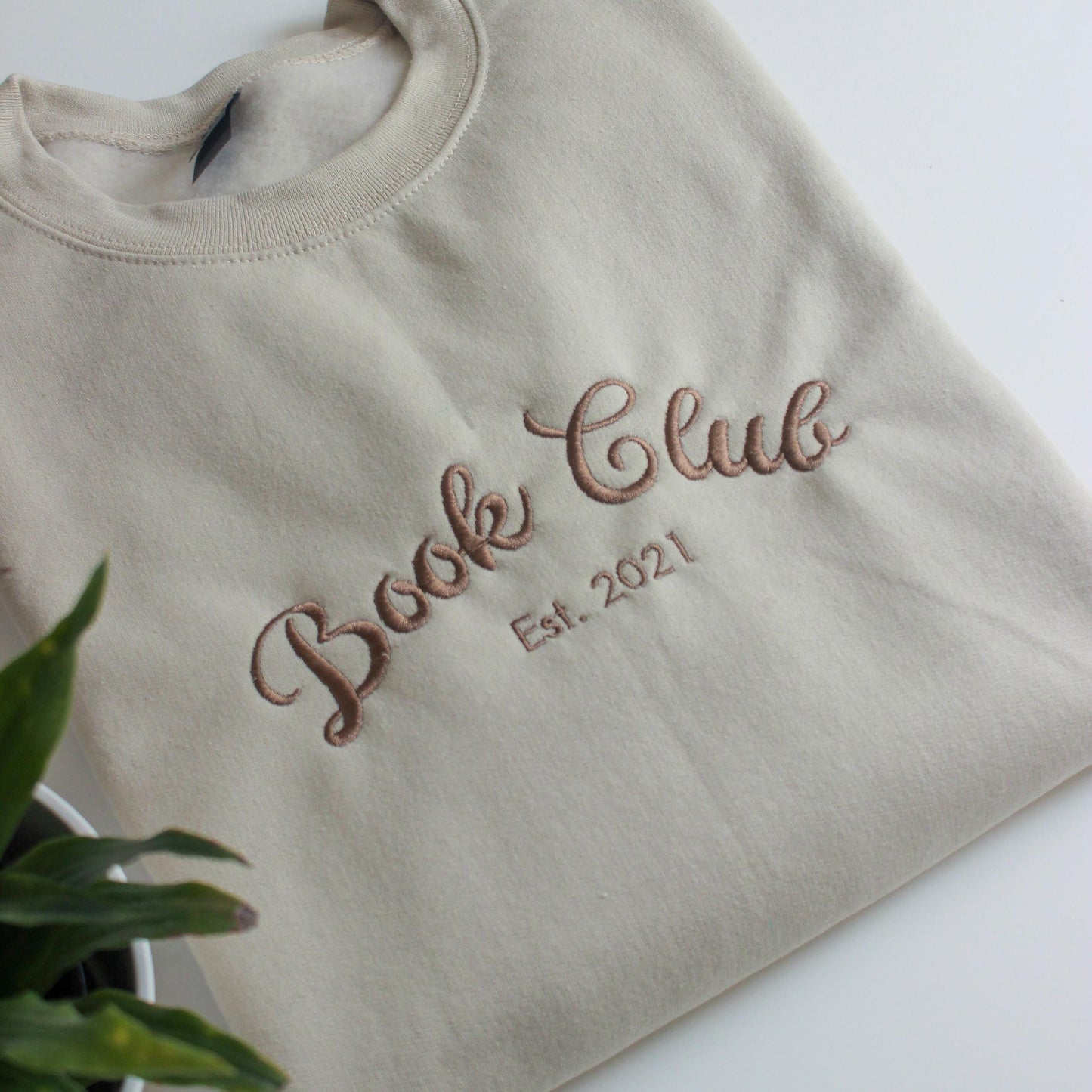 Personalized Book Club Name & Year Sweatshirt