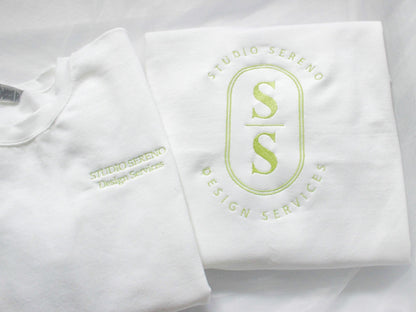 Custom Embroidered Logo Sweatshirt