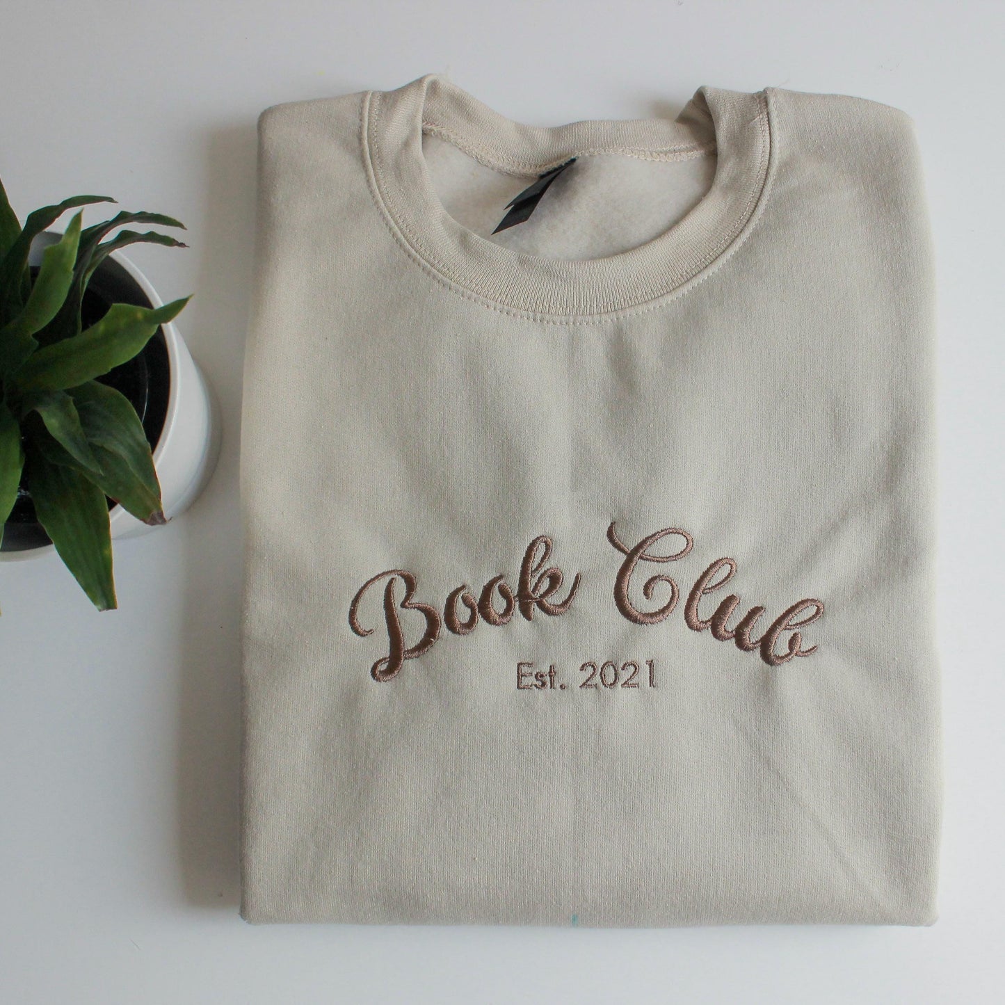 Personalized Book Club Name & Year Sweatshirt