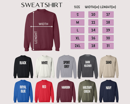 Embroidered Nurse Sweatshirt