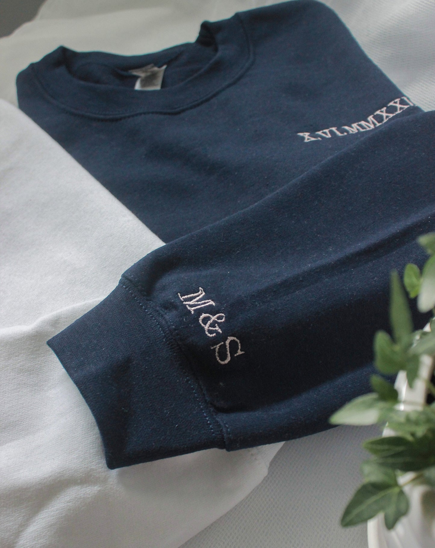 Anniversary Date Couples Sweatshirt