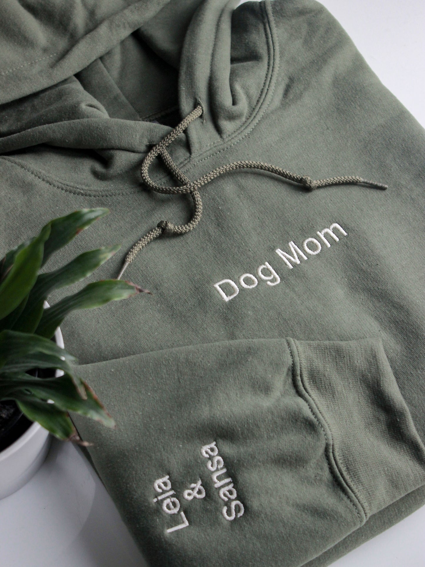 Custom Text Sweatshirt Or Hoodie with Sleeve text