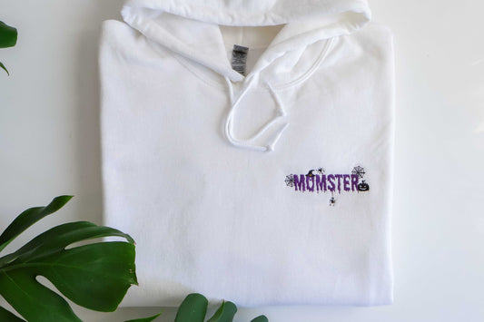 Momster Halloween Sweatshirt – Funny Spooky Mom Hoodie