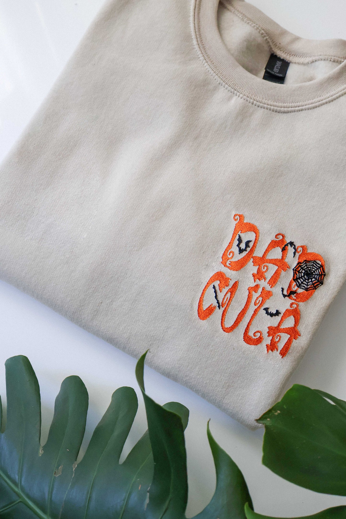 Dadcula Halloween Sweatshirt – Funny Embroidered Dad Hoodie