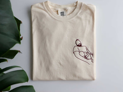 Personalized Embroidered Photo T-Shirt