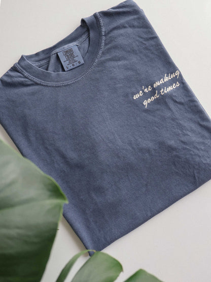 Personalized Text Embroidered T-Shirt
