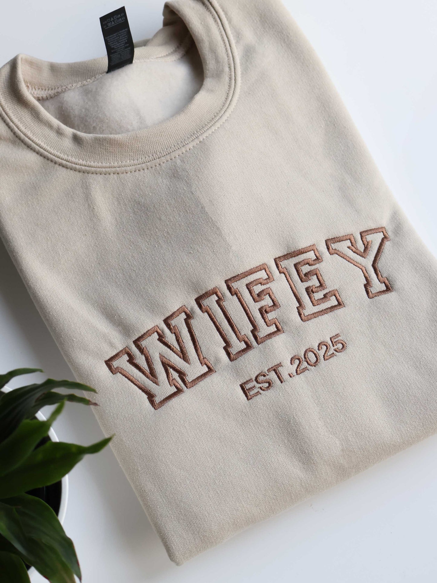 Personalized Wifey Sweatshirt