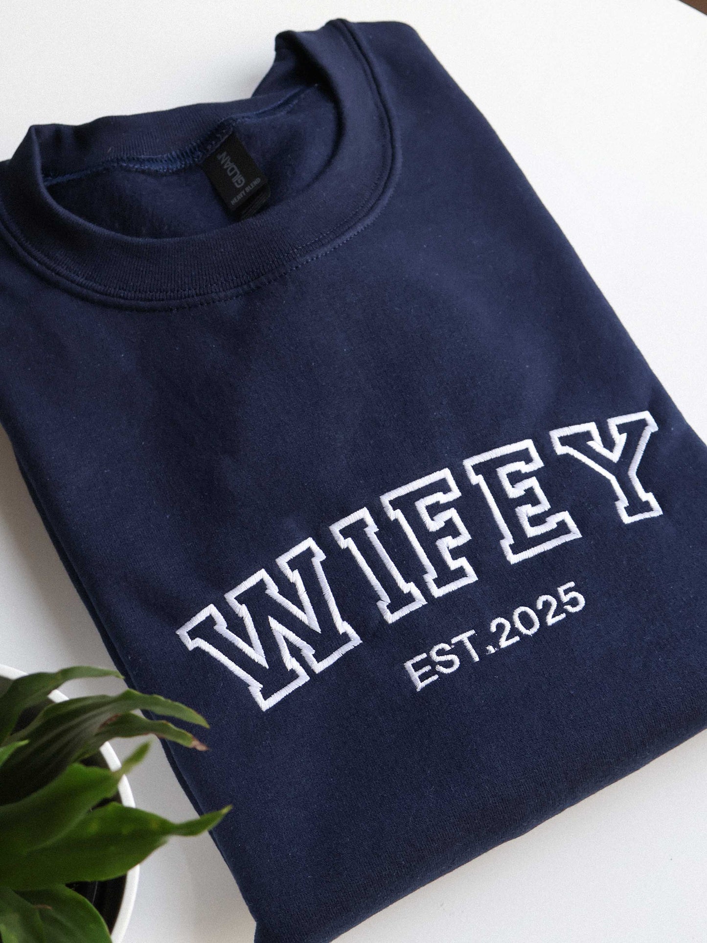 Personalized Wifey Sweatshirt