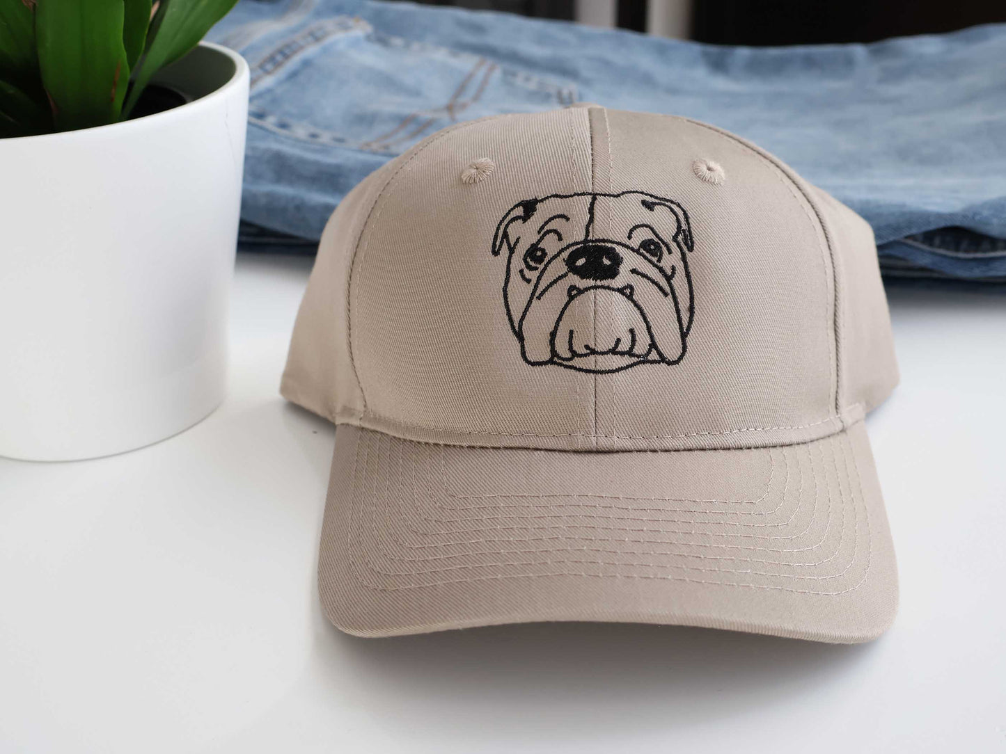 Custom Pet Portrait Embroidered Hats