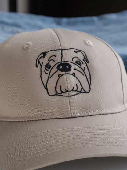 Custom Pet Portrait Embroidered Hats