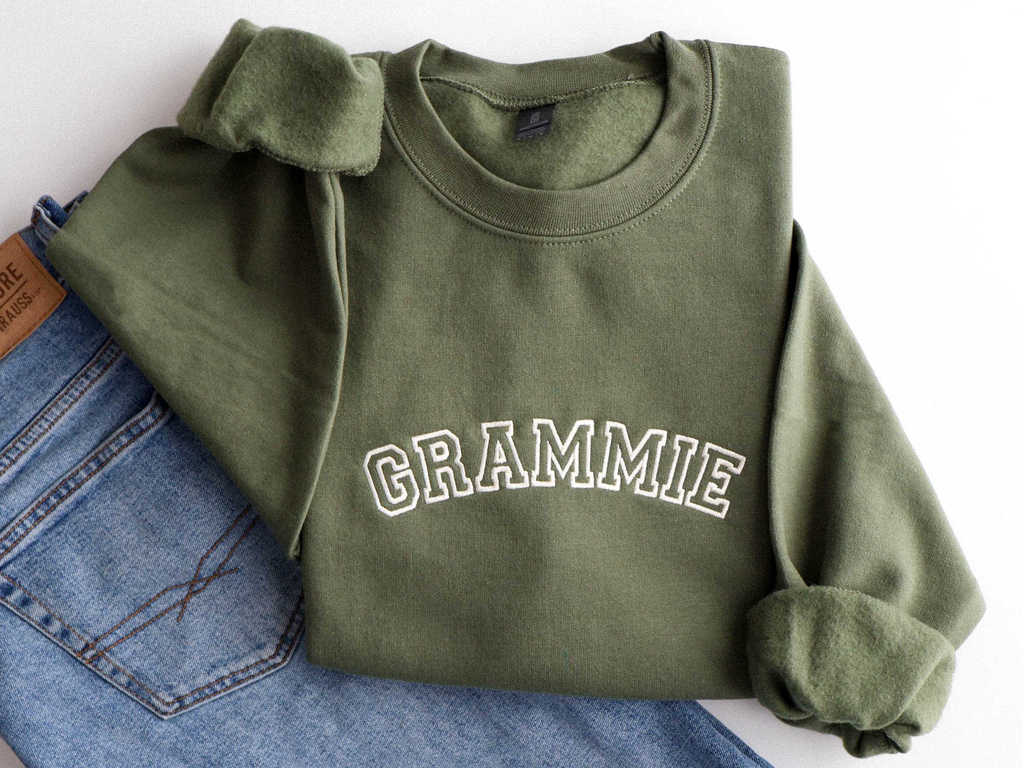 Personalized Embroidered Varsity Sweatshirt