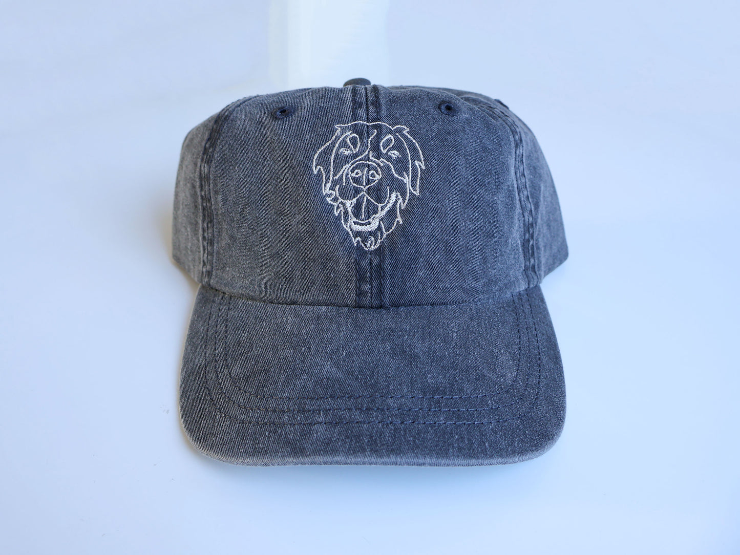 Custom Pet Portrait Embroidered Hats