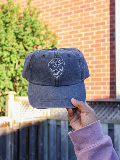 Custom Pet Portrait Embroidered Hats