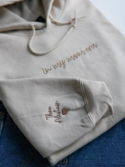 Embroidered In My Mom Era Sweatshirt or Hoodie