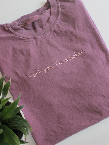 Personalized Embroidered Grandparent T-Shirt