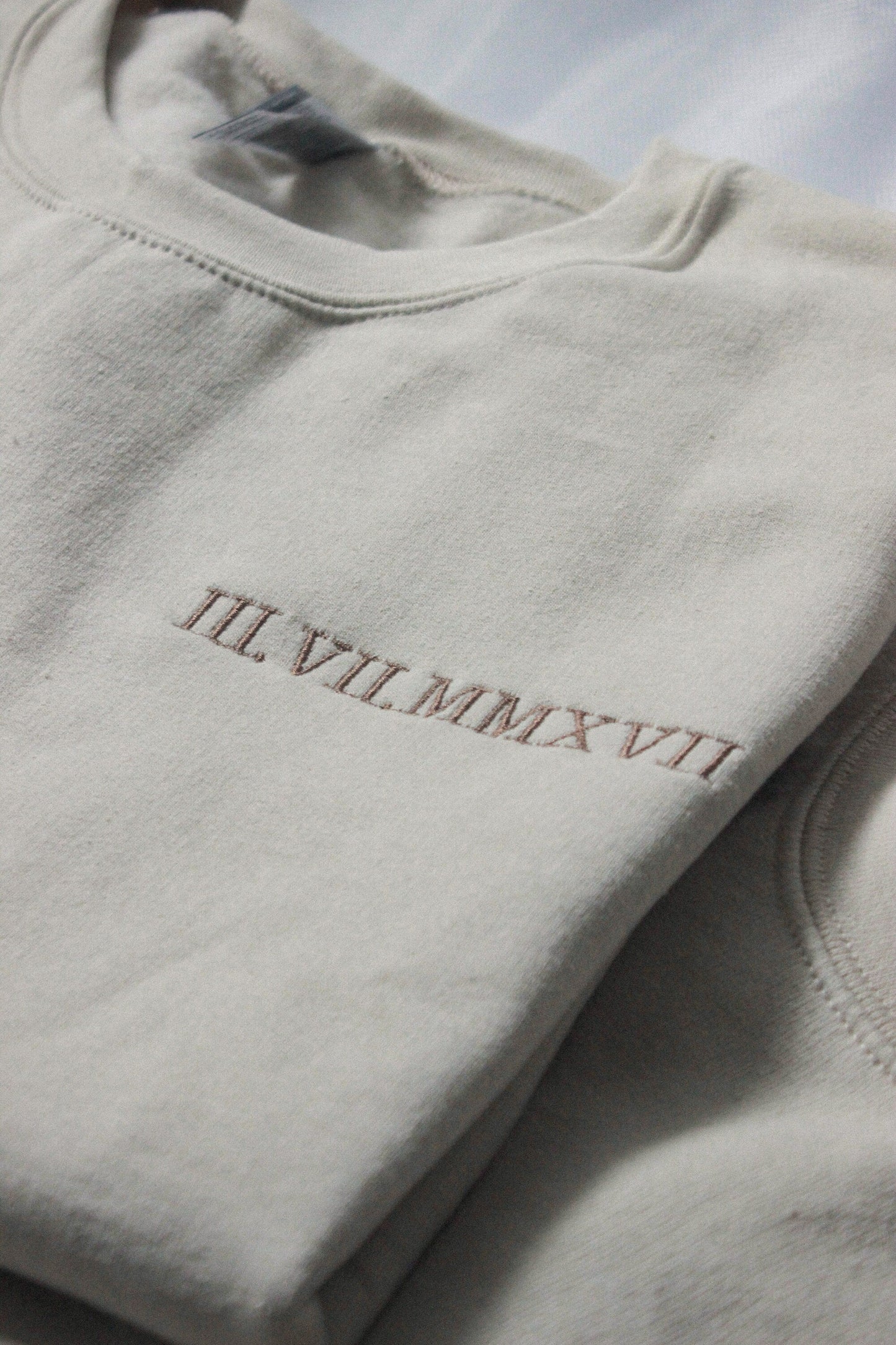Anniversary Date Couples Sweatshirt